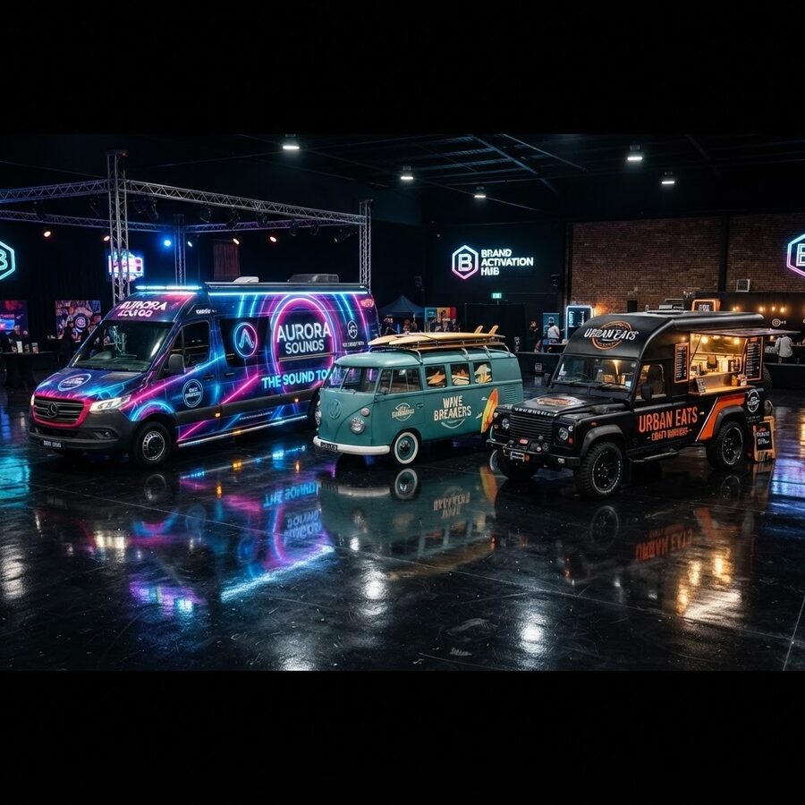 Branded Vehicles — B&W Productions